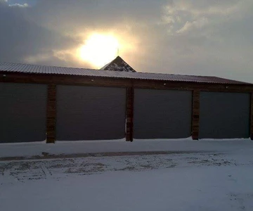 Garážové stání zemědělské techniky, Krokovice